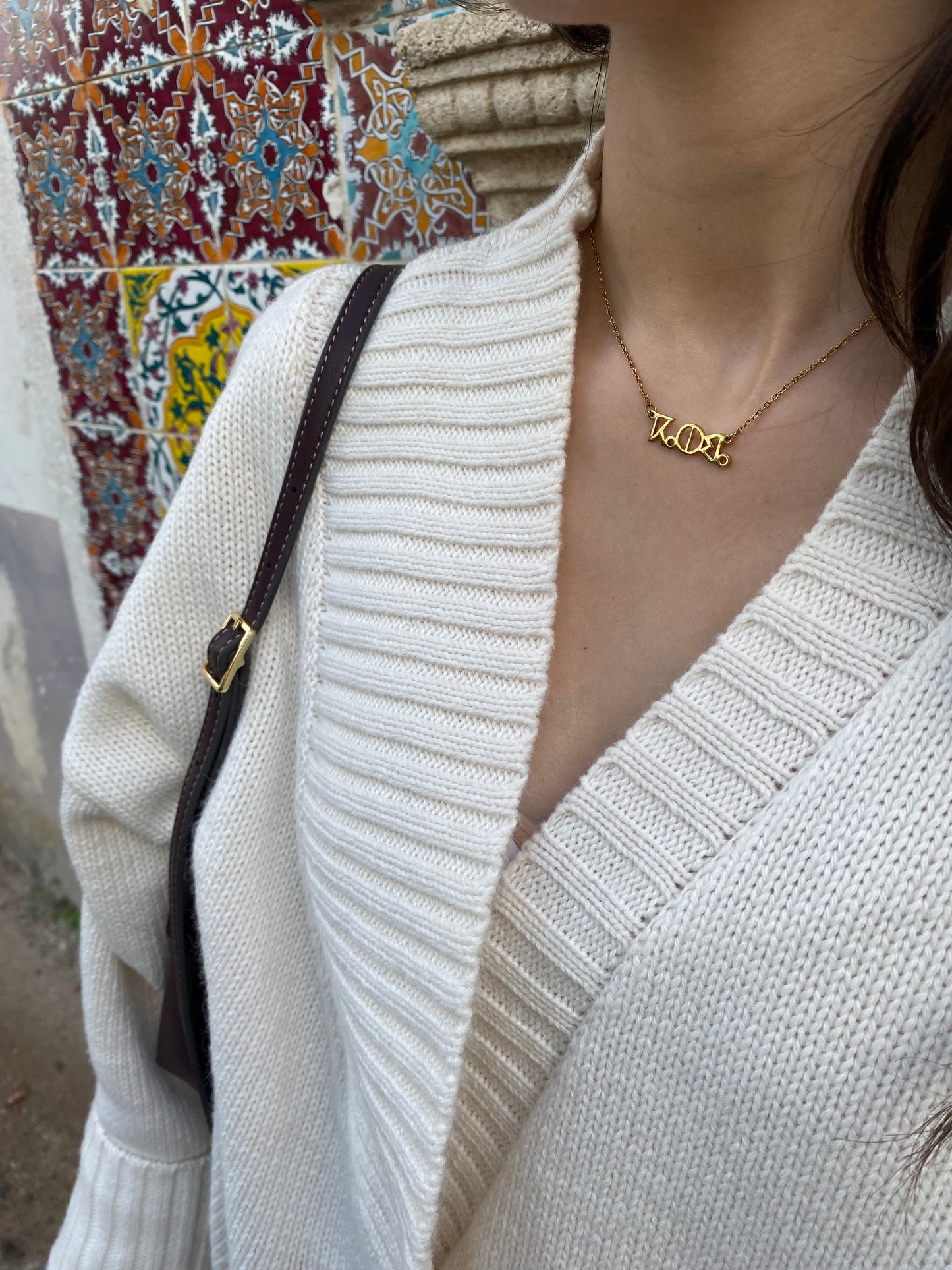 Collier prénom tifinagh