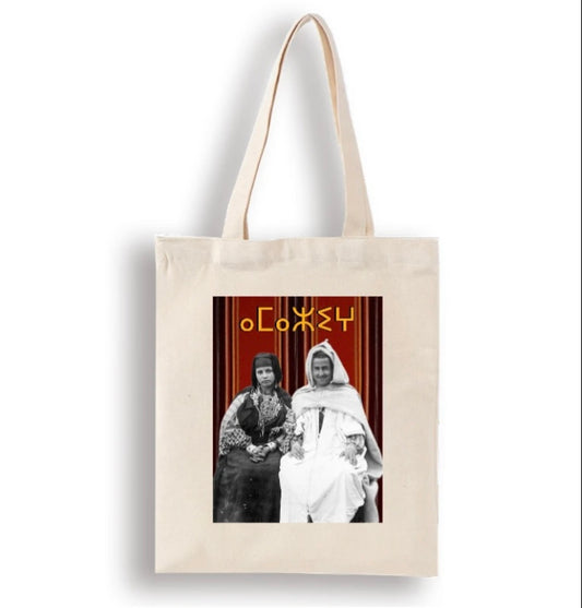 Tote bag Couple kabyle